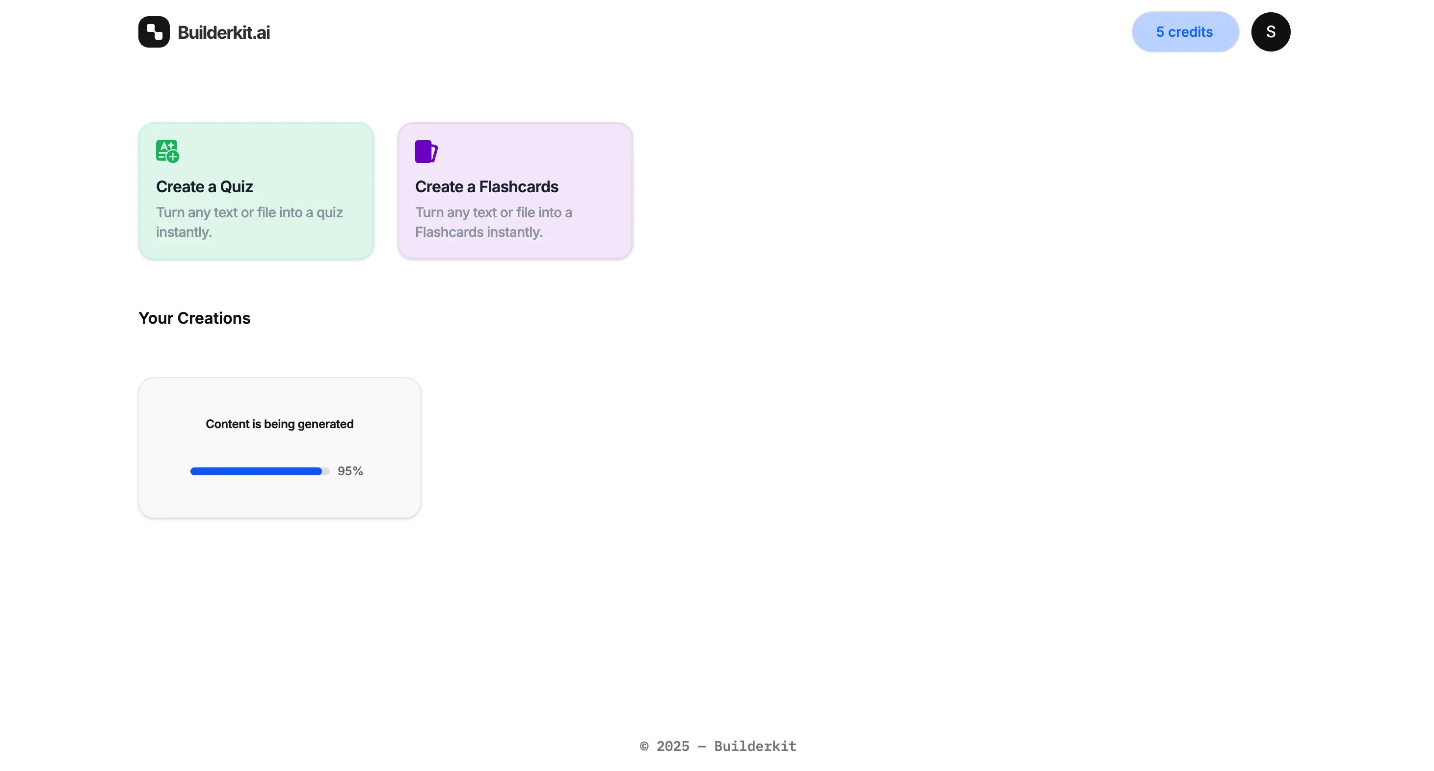 AI Quiz & Flashcard Maker